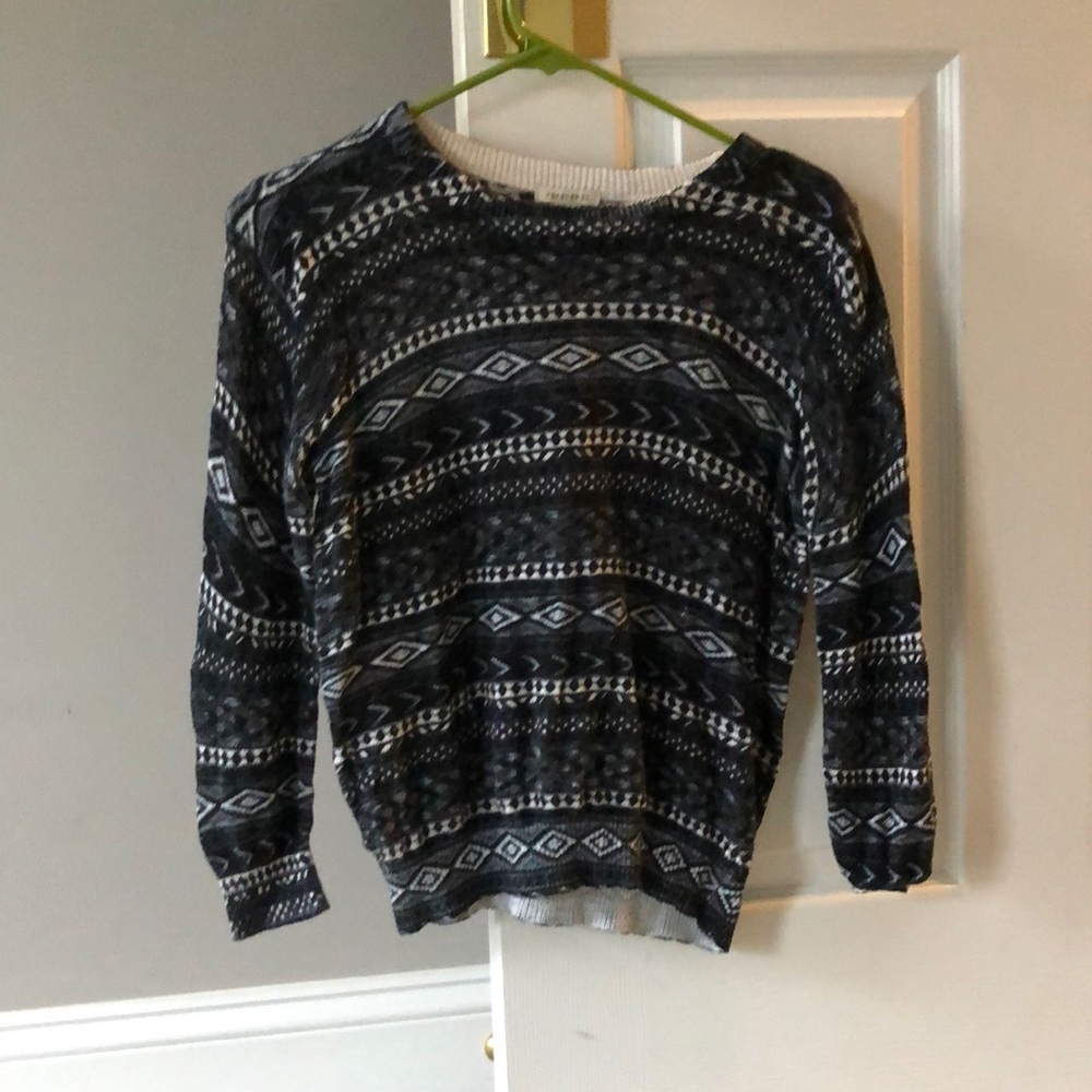 Forever 21 Aztec Print Sweater